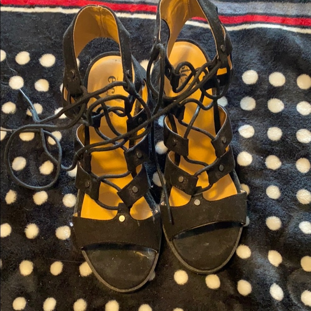 Heeled sandals